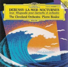 Cover art for Debussy: La Mer / Nocturnes / Jeux / Rhapsodie pour clarinette et orchestre