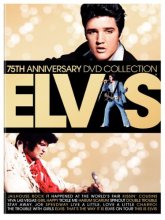 Cover art for Elvis 75th Anniversary DVD Collection (17 Films including Elvis on Tour / Jailhouse Rock / Viva Las Vegas / It Happened at the World's Fair and This Is Elvis)