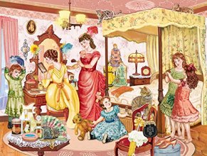 Cover art for 550 Piece Puzzle for Adults Rosiland Solomon Polly's First Ball Victorian Era Jigsaw Puzzle 24x18 inches by KI Puzzles