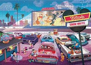 Cover art for Ceaco - Disney Collection - Disney Drive-in - 1000 Piece Jigsaw Puzzle