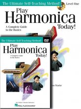 Cover art for Play Harmonica Today! Beginner's Pack: Level 1 Book/Online Audio/DVD Pack (Beginner's Packs)