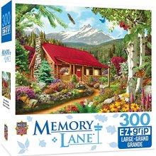 Cover art for MasterPieces Memory Lane 300 Puzzles Collection - Mountain Hideaway 300 Piece Jigsaw Puzzle
