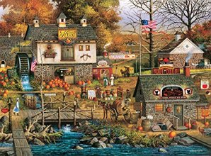 Cover art for Buffalo Games - Charles Wysocki - Olde Buck's County - 1000 Piece Jigsaw Puzzle