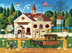 Cover art for Buffalo Games - Charles Wysocki - The Bird House - 1000 Piece Jigsaw Puzzle