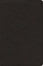 Cover art for ESV Heirloom Thinline Bible (Calfskin, Black)
