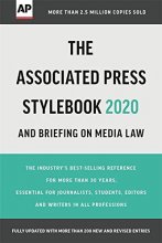 Cover art for The Associated Press Stylebook: 2020-2022