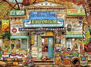 Cover art for Buffalo Games - Aimee Stewart - Brown's General Store - 1000 Piece Jigsaw Puzzle