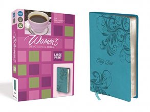 Cover art for NIV, Women's Devotional Bible, Large Print, Leathersoft, Teal