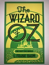Cover art for The Wizard of Oz: The First Five Novels: Bonded Leather Collectible Edition