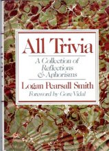 Cover art for All Trivia: A Collection of Reflections & Aphorisms