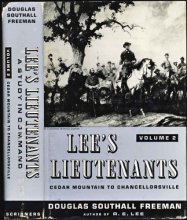 Cover art for Lee's Lieutenants Volume II, Cedar Mountain to Chancellorsville