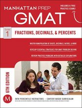 Cover art for GMAT Fractions, Decimals, & Percents (Manhattan Prep GMAT Strategy Guides)