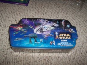 Cover art for STAR WARS MOVIE VEHICLES 500 PC JIGSAW PUZZLE IN COLLECTOR TIN