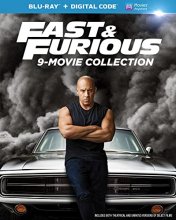 Cover art for Fast & Furious 9-Movie Collection - Blu-ray + Digital