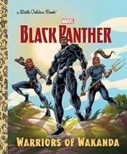 Cover art for Warriors of Wakanda (Marvel: Black Panther) (Little Golden Book)