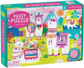Cover art for Llama Land Fuzzy Puzzle, 42 Chunky Pieces