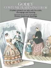 Cover art for Godey Costume Plates in Color for Decoupage and Framing