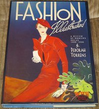 Cover art for Fashion illustrated: A review of women's dress, 1920-1950