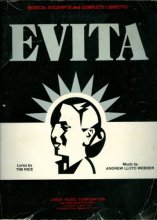 Cover art for Evita: Musical Excerpts and Complete Libretto [Songbook]