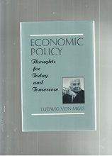 Cover art for Economic policy: Thoughts for today and tomorrow