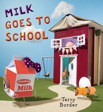 Cover art for Milk Goes to School