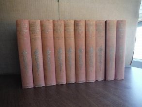 Cover art for The Complete Works of James Whitcomb Riley in Ten Volumes, Memorial Edition