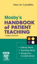 Cover art for Mosby's Handbook of Patient Teaching (Canobbio, Mosby's Handbook of Patient Teaching)