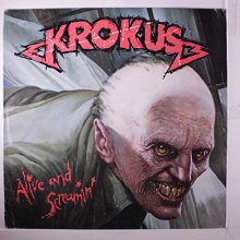 Cover art for Alive and screamin' (1986) / Vinyl record [Vinyl-LP]