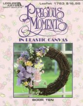 Cover art for Precious Moments in Plastic Canvas