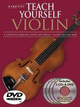 Cover art for Step One: Teach Yourself Violin Course: A Complete Learning System Book/3 CDs/DVD Pack