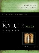 Cover art for The Ryrie NAS Study Bible Hardcover Red Letter (New American Standard 1995 Edition)
