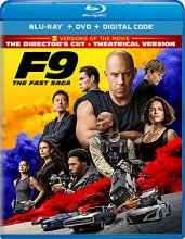Cover art for F9: The Fast Saga - Director's Cut Blu-ray + DVD + Digital