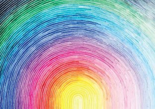 Cover art for Buffalo Games - Josie Lewis - Rainbow Sunrise - 500 Piece Jigsaw Puzzle