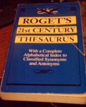 Cover art for Roget's 21st Century Thesaurus