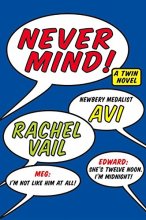 Cover art for Never Mind!: A Twin Novel (Twin Novels)