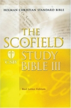 Cover art for The Scofield Study Bible III, HCSB: Holman Christian Standard Bible