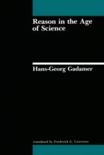 Cover art for Reason in the Age of Science (Studies in Contemporary German Social Thought)