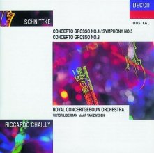 Cover art for Schnittke: Concerti Grosso No. 4 / Symphony No. 5 ; Concerto Grosso No. 3