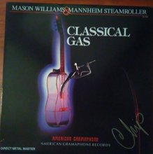 Cover art for Mason Williams & Mannheim Steamroller ‎– Classical Gas AG-800 AUTOGRAPHED