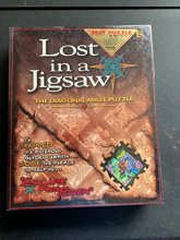 Cover art for Lost in a Jigsaw: The Diagonal Maze Puzzle