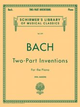 Cover art for Bach Two-Part Inventions for the Piano (Schirmer's Library of Musical Classics, Vol.379)