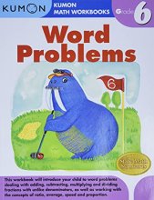 Cover art for Word Problems, Grade 6 (Kumon Math Workbooks)
