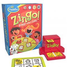 Cover art for ThinkFun Zingo Bingo Award Winning Preschool Game for Pre-Readers and Early Readers Age 4 and Up - One of the Most Popular Board Games for Boys and Girls and their Parents