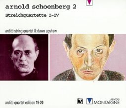 Cover art for Arnold Schoenberg 2: String Quartets 1-4 - Arditti String Quartet / Dawn Upshaw