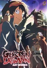 Cover art for Gurrne Lagann Art Works: Crimson Lotus / Spiral Stone
