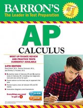 Cover art for Barron's AP Calculus with CD-ROM, 14th Edition