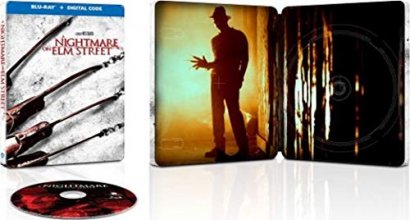 Cover art for A Nightmare on Elm Street (Limited Edition Steelbook) [Blu-ray + Digital HD]