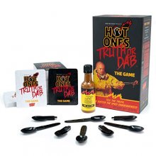 Cover art for Hot Ones Truth or Dab The Game - Hot Sauce Included (Ages 17+)