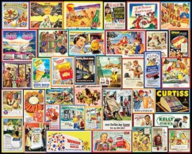 Cover art for White Mountain Puzzles Great Old Ads - 1000 Piece Jigsaw Puzzle