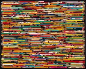 Cover art for White Mountain Puzzles Pencil Collage - 1000 Piece Jigsaw Puzzle